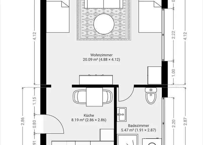 Appartement Bella - Zwischen Arena & Zoo Stilvolle Mitten In Gelsenkirchen-schalke